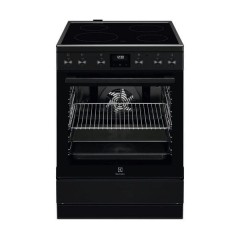 Electrolux LKR64022MK Κουζίνα 73lt με Κεραμικές Εστίες Π59.6εκ. Μαύρη